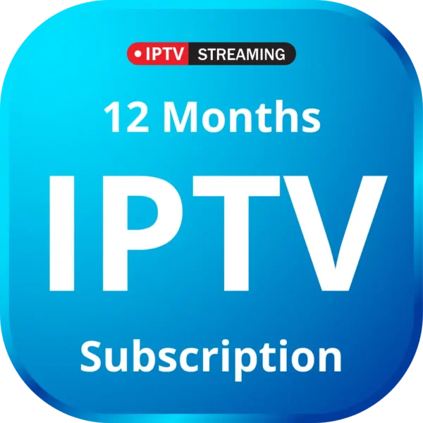 12 Months IPTV Subscription